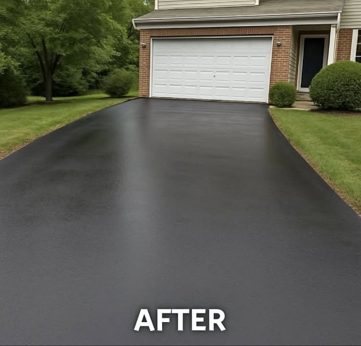 After — Repaved & Sealed